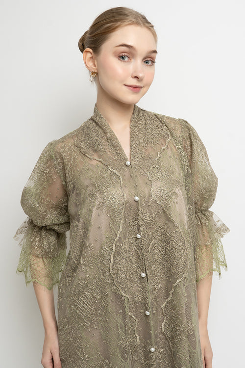 Praya Dress in Olive