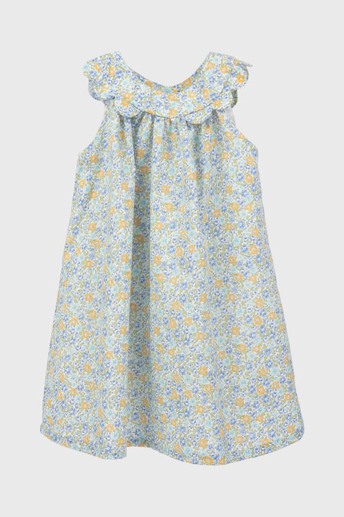 Emma Dress in Soft Blue