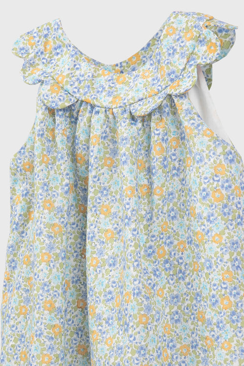 Emma Dress in Soft Blue
