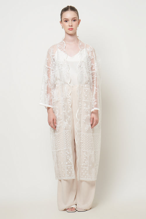 Malia Outer Top in White