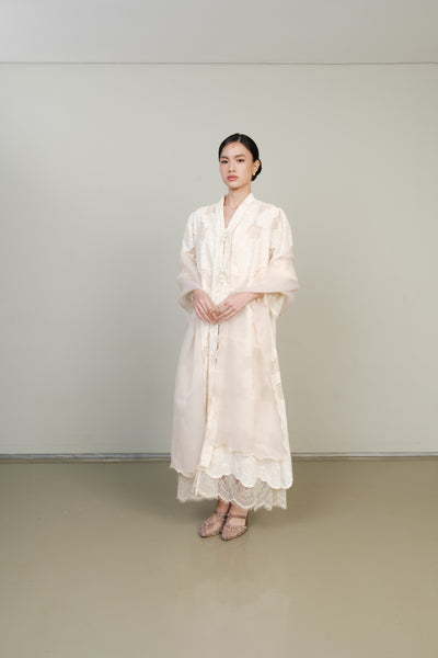 Malika Dress in Cream