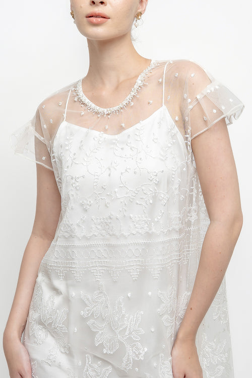 Amayra Dress in White