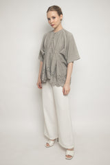 Elma Top in Moss Gray