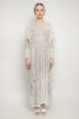 Eira Dress in Offwhite