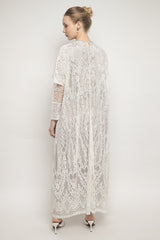 Eira Dress in Offwhite