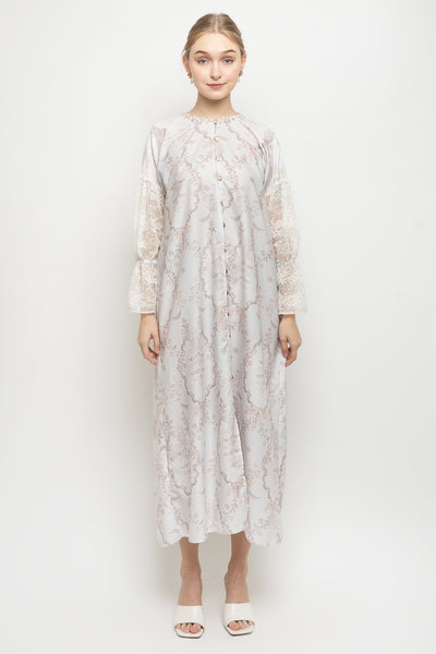 Elvina Dress in Off White