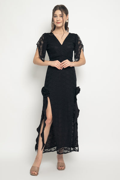 Rosalia Dress in Black