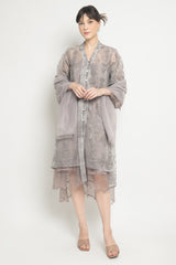 Alisa Dress in Ash Violet
