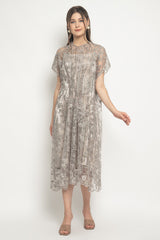 Belvina Dress in Light Gray
