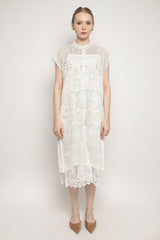 Aswara Dress in White