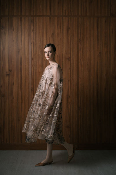 Allura Dress in Gold