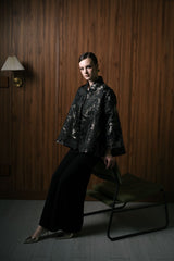 Leona Outer Top in Black