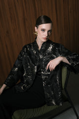 Leona Outer Top in Black