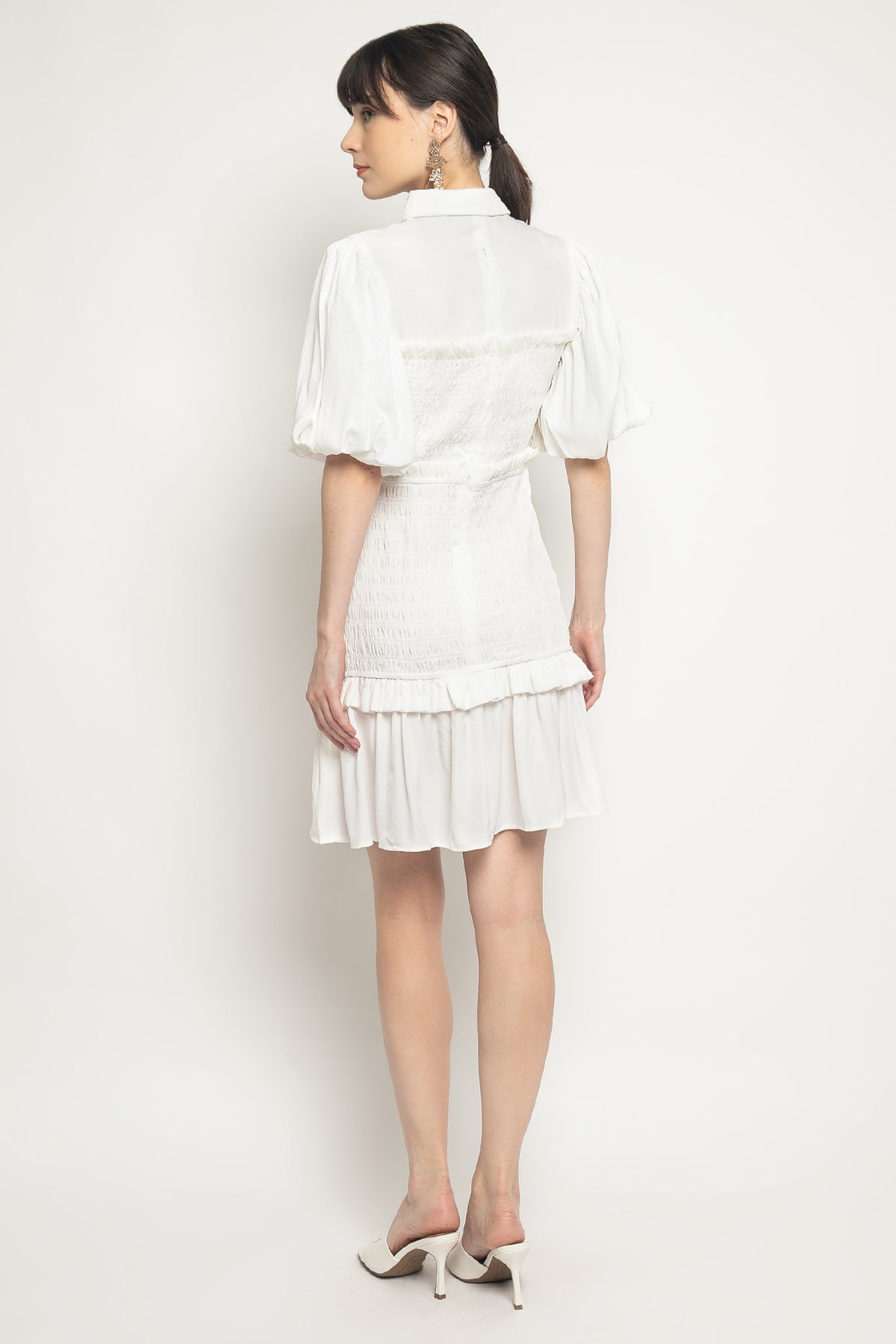 Taliah Dress in White