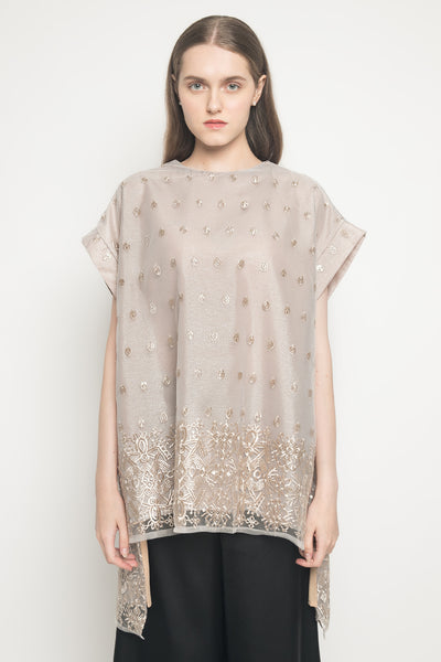 New Asha Top in Taupe Grey