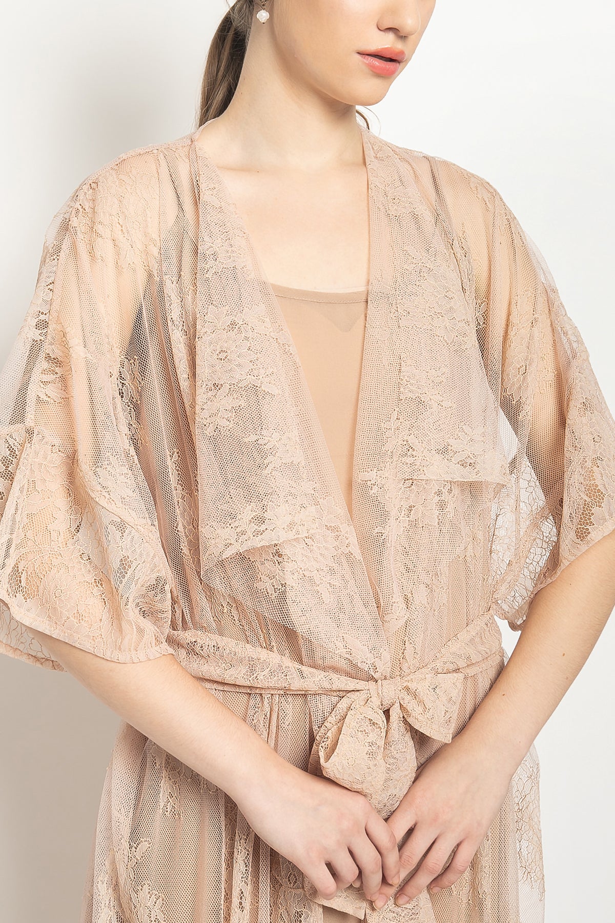 Amari Outer Dress in Dusty Pink