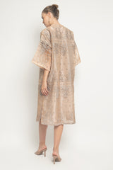 New Kalila Dress in Nude Peach