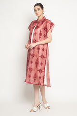 Rhea Outer Dress in Red