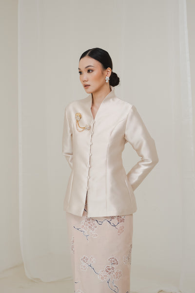 Rania Kebaya Top in Cream