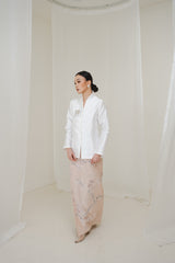 Rania Kebaya Top in White