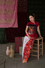 Maramis Set in Maroon