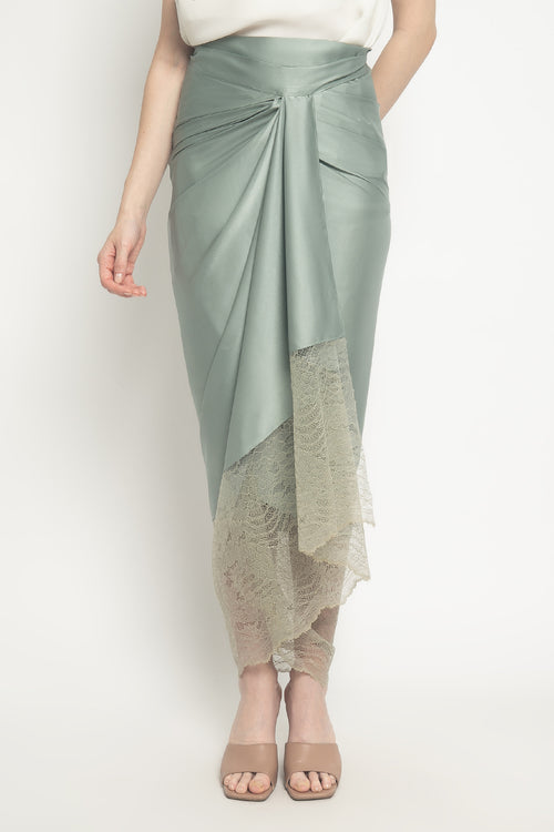 Lace Lilit Skirt in Sage