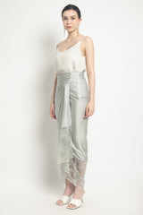 Lace Lilit Skirt in Silver Grey