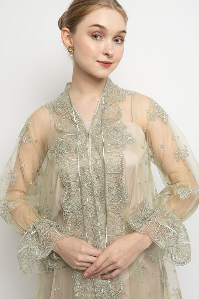 Kamia Kebaya Top in Green