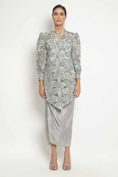 Alize Kebaya Top in Denim