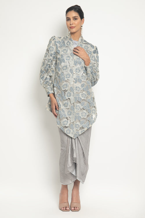 Alize Kebaya Top in Denim