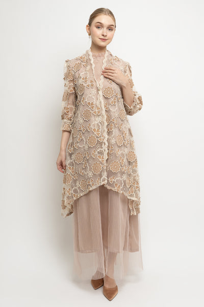 Audin Dress in Mocca