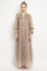 Maira Dress in Champagne