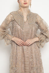 Maira Dress in Champagne