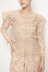 Marleta Kebaya Top in Dusty Pink