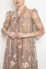 Najvi Dress in Rosy Brown