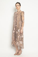 Najvi Dress in Rosy Brown