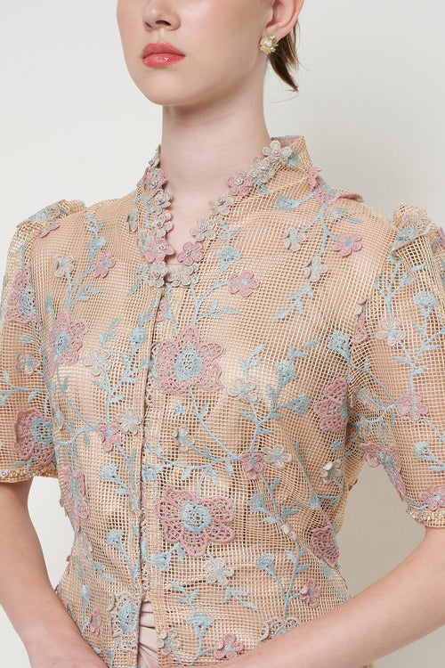 Rana Top in Garden Latte
