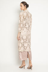 Shaina Kebaya Top in Champagne Pink