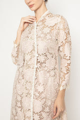 Shaina Kebaya Top in Champagne Pink