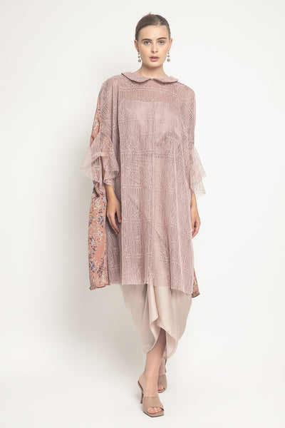 Sridevi Tunic Top in Pink Mauve