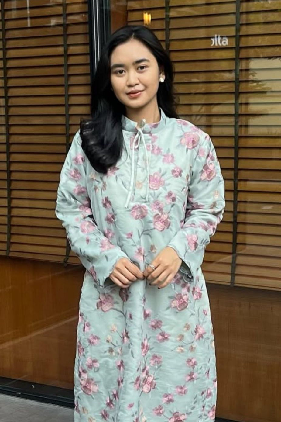 Praline Tunic Top in Green