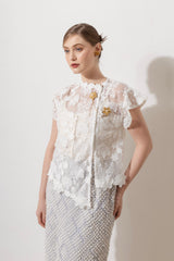 Lily Top in White