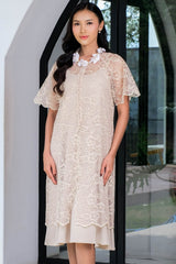 Camelia Outer Dress in Pinkish