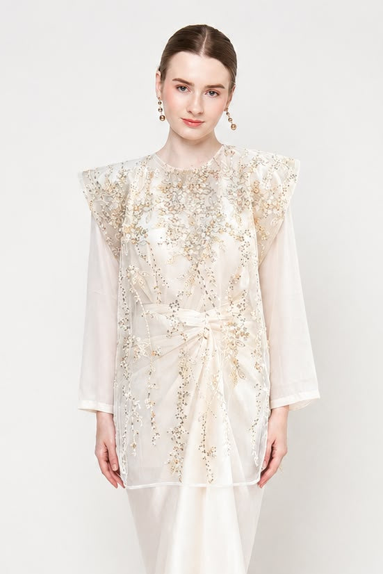 Insha Top in Broken White