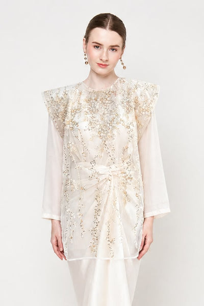 Insha Top in Broken White