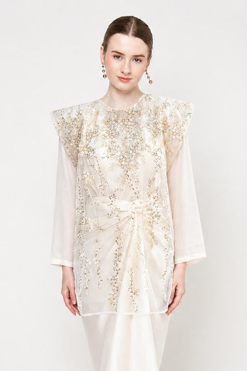 Insha Top in Broken White
