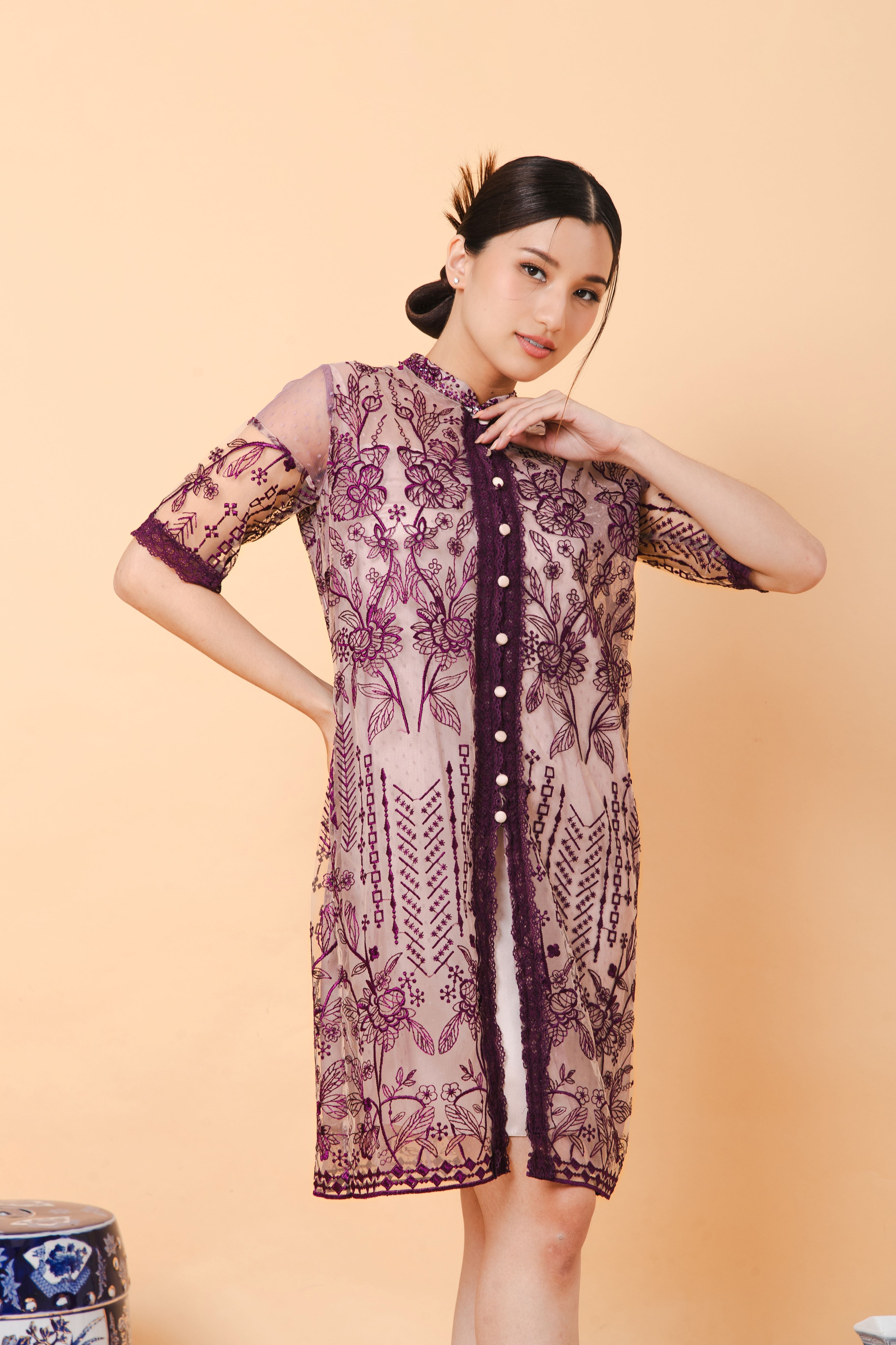 You Dress in Violet by Atelier Mode Dresshaus - Main Image