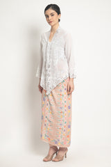 Dara Kirana Kebaya Top in White