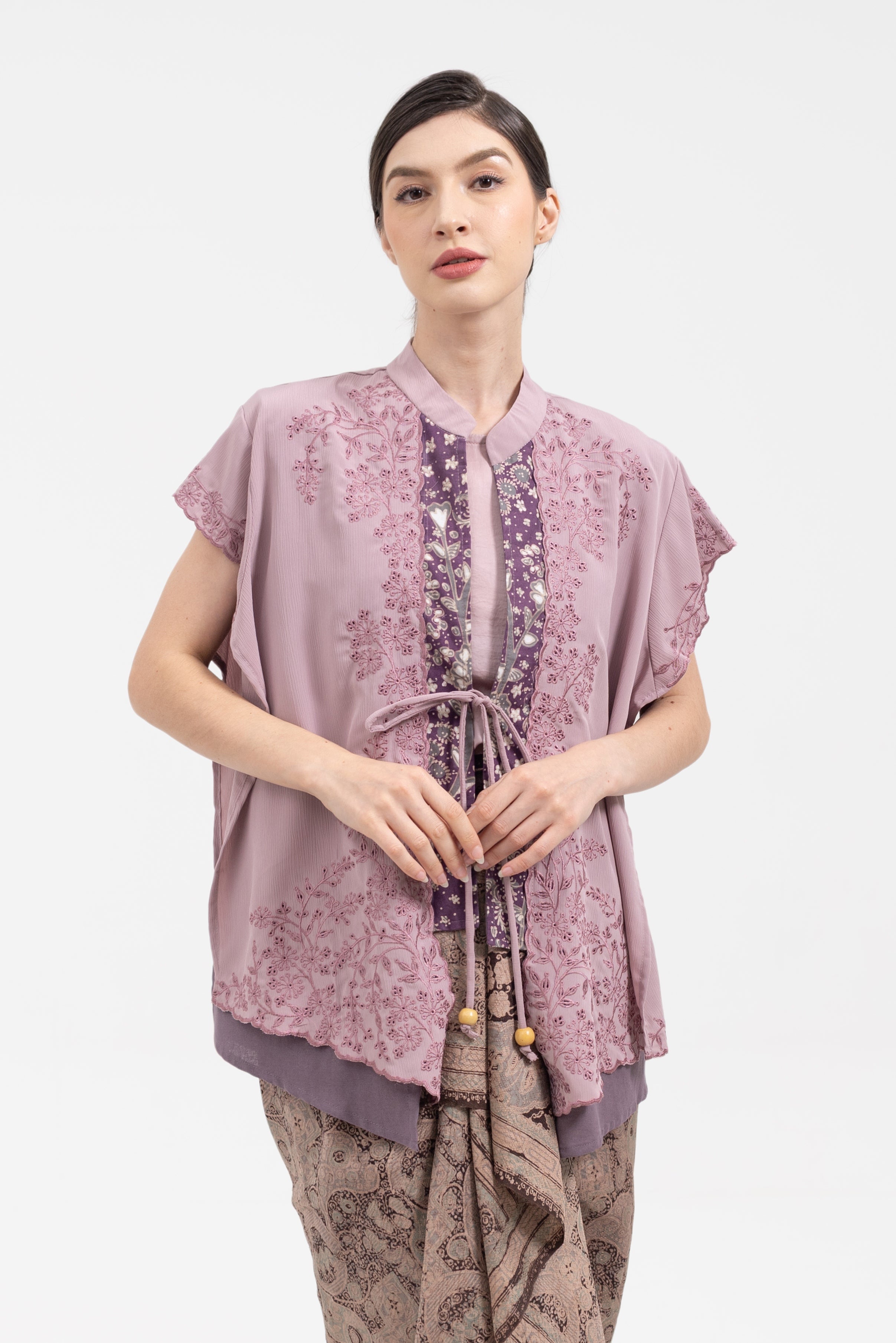 Balini Outer Top in Pink