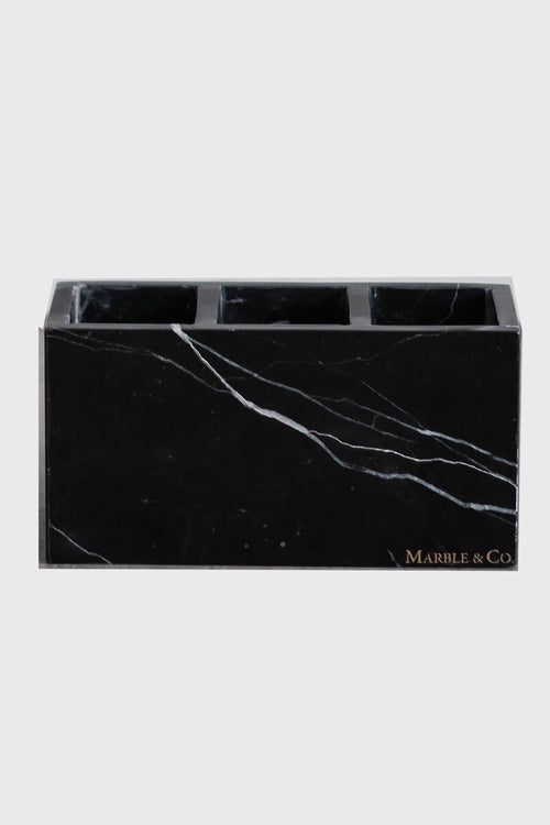 Bella Marble Brush Holder